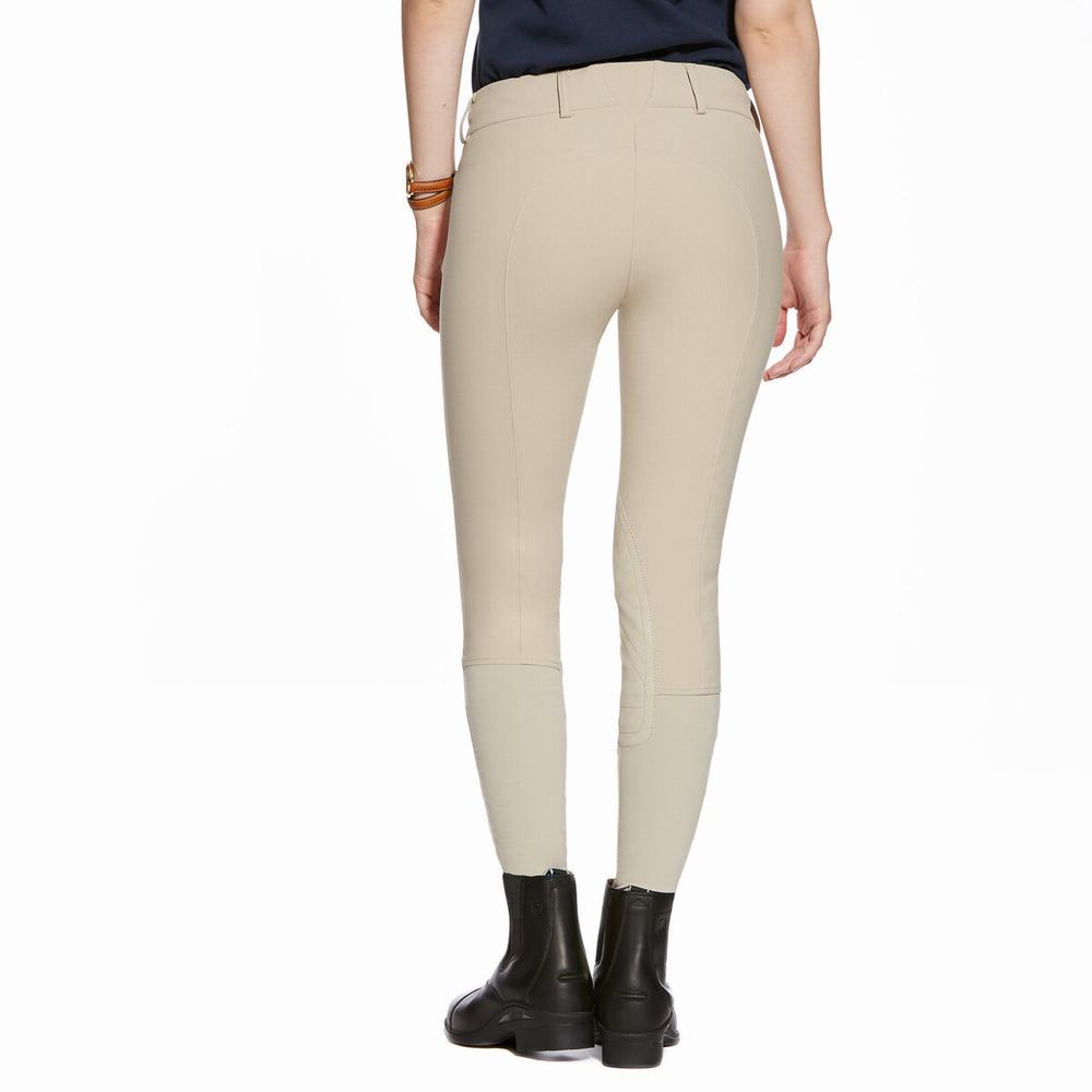 Brown Women's Ariat Olympia Pants | 5129-HLQZP