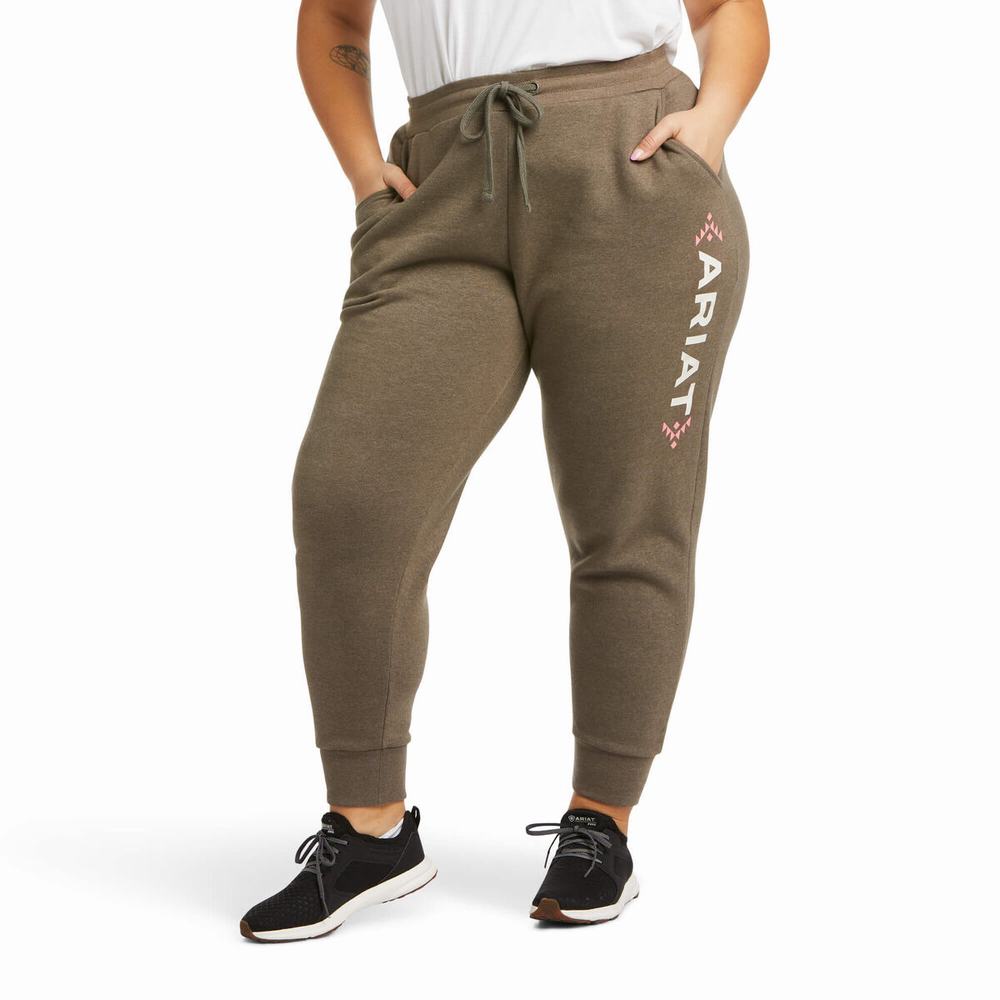 Brown Women's Ariat Pants | 6987-CUHSW