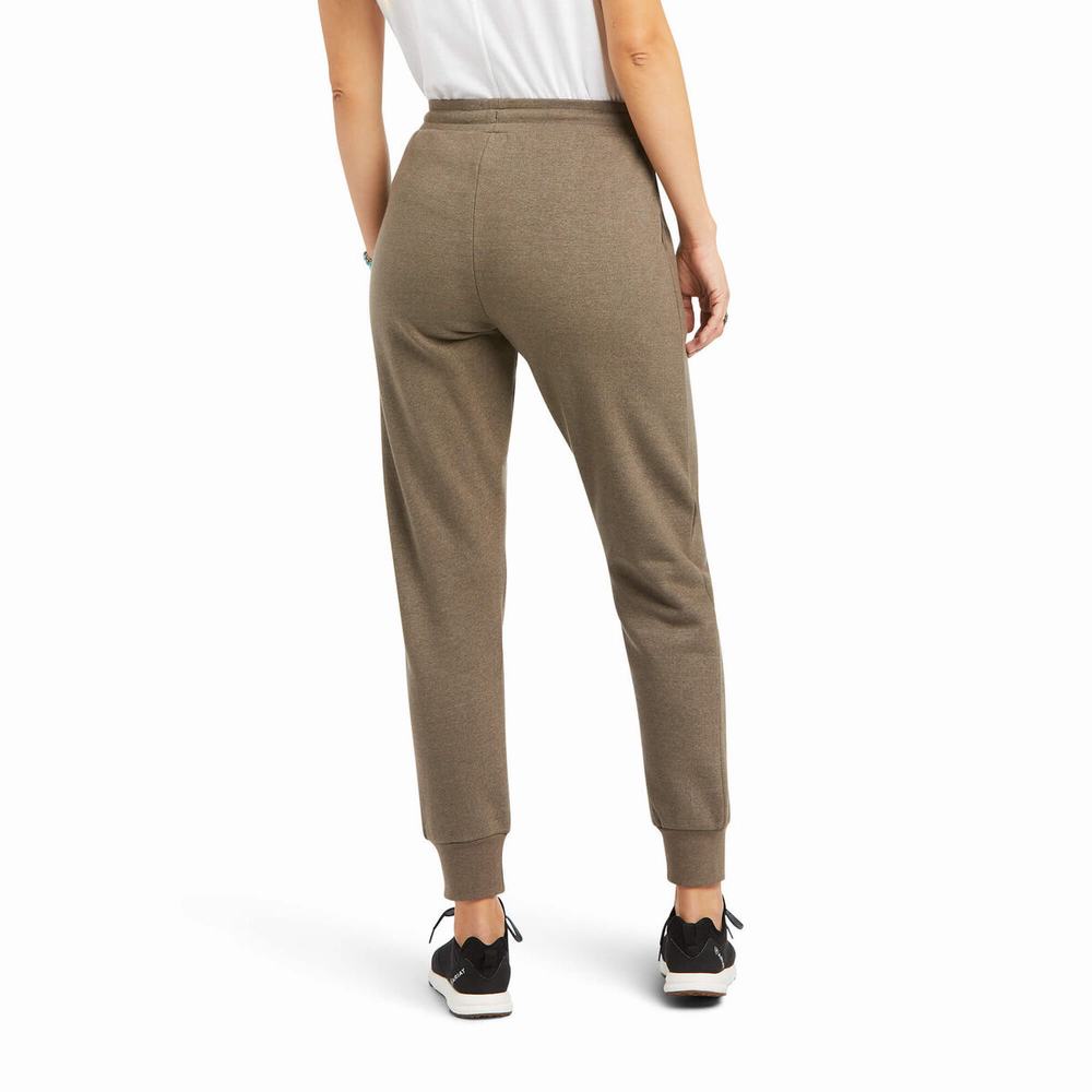 Brown Women's Ariat Pants | 6987-CUHSW