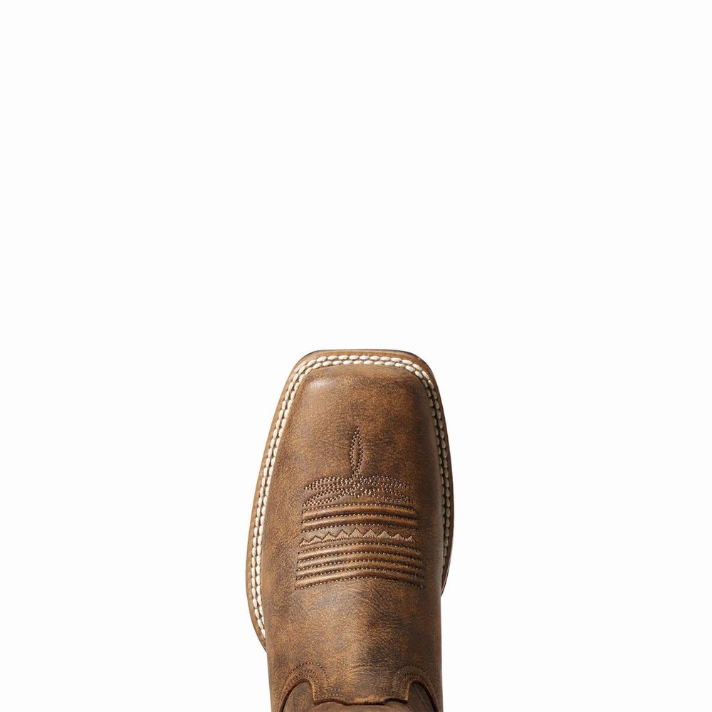 Brown Women's Ariat PrimeTime Western Boots | 8195-JMNUR