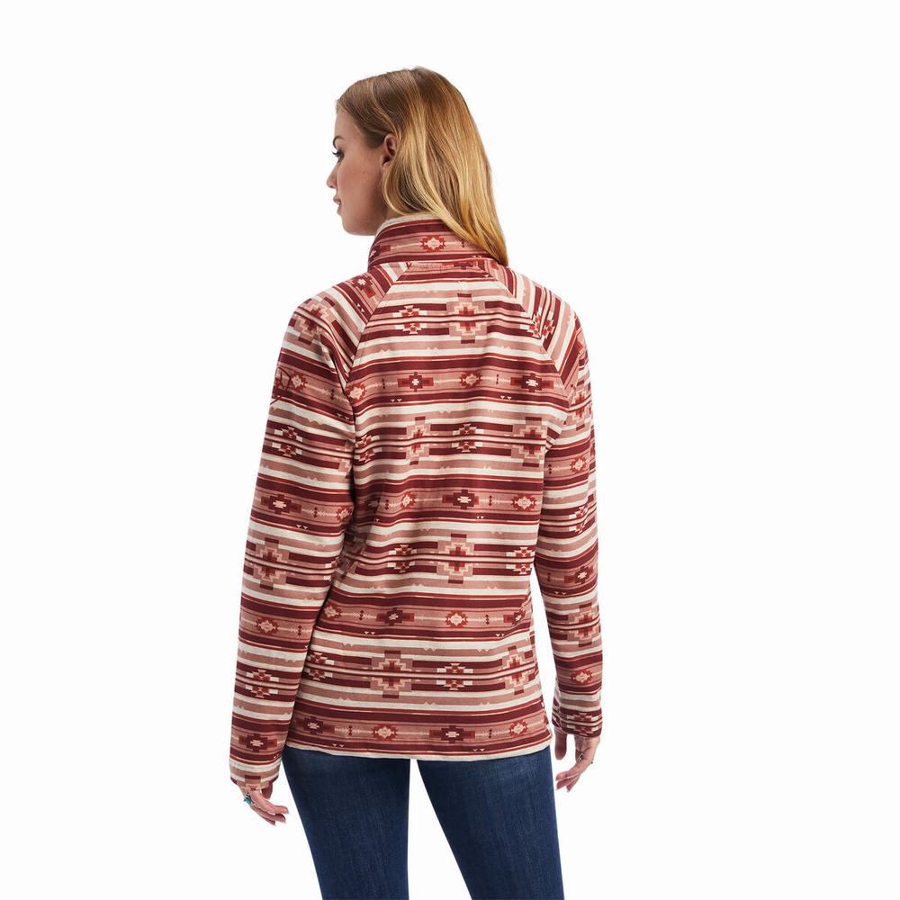 Brown Women's Ariat REAL Comfort Hoodies | 9537-ZRGBH