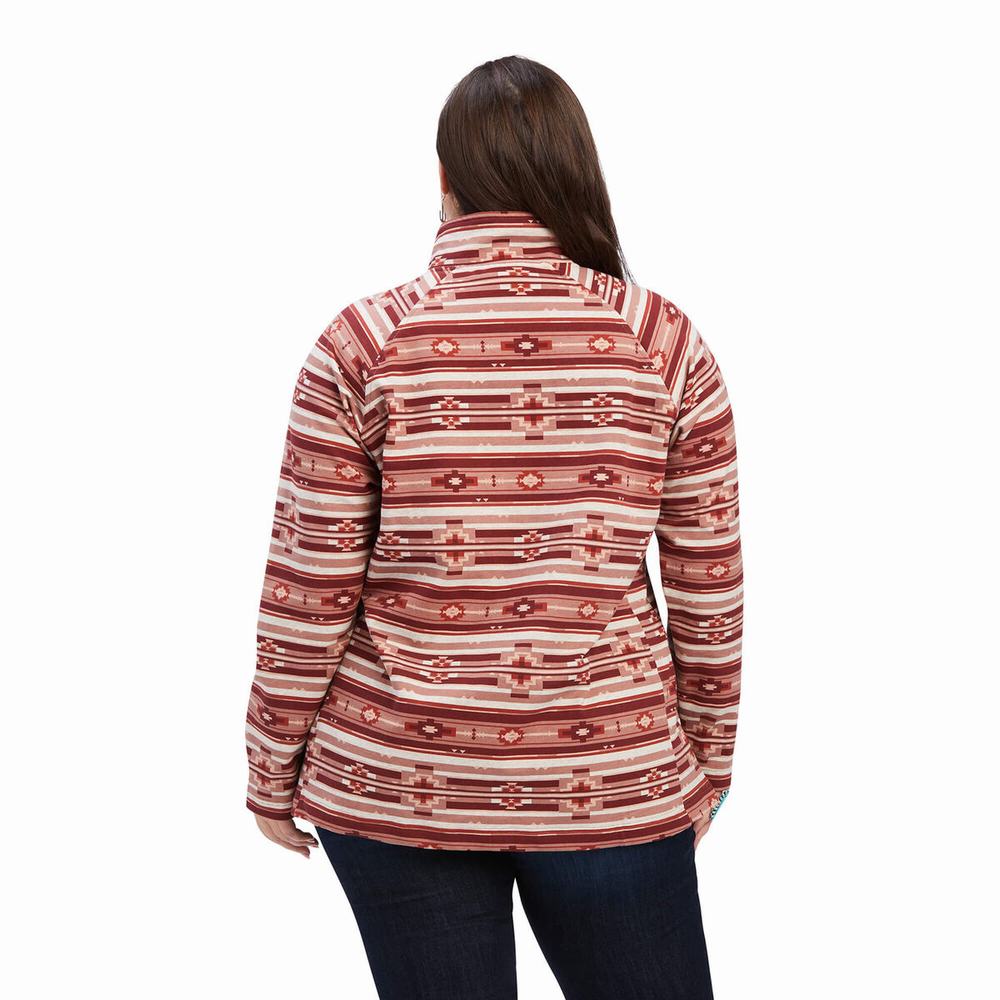 Brown Women's Ariat REAL Comfort Hoodies | 9537-ZRGBH