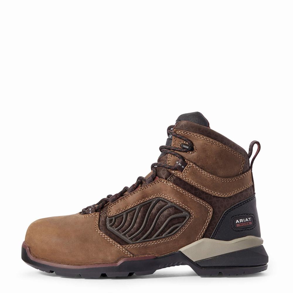 Brown Women's Ariat Rebar Flex 6