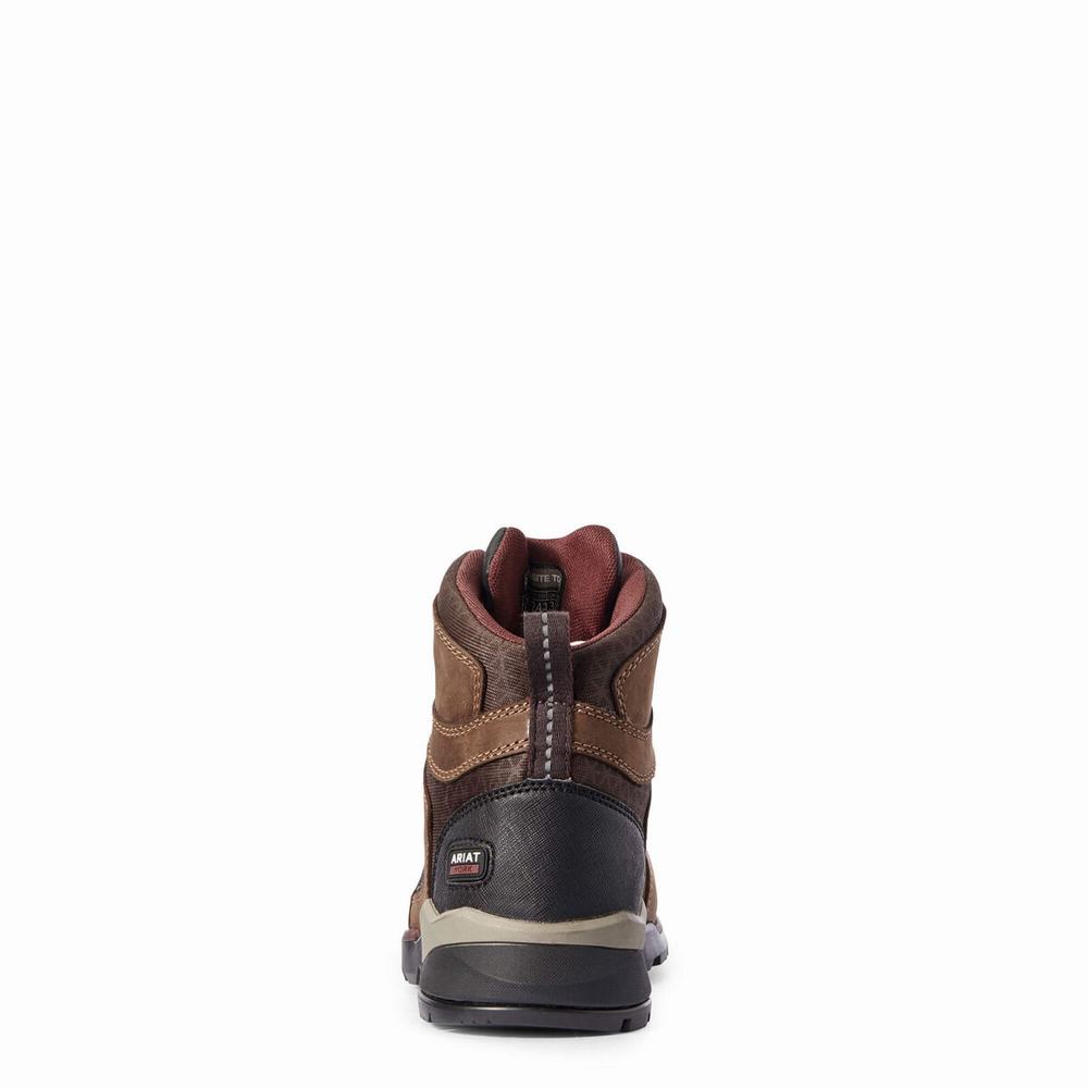 Brown Women's Ariat Rebar Flex 6