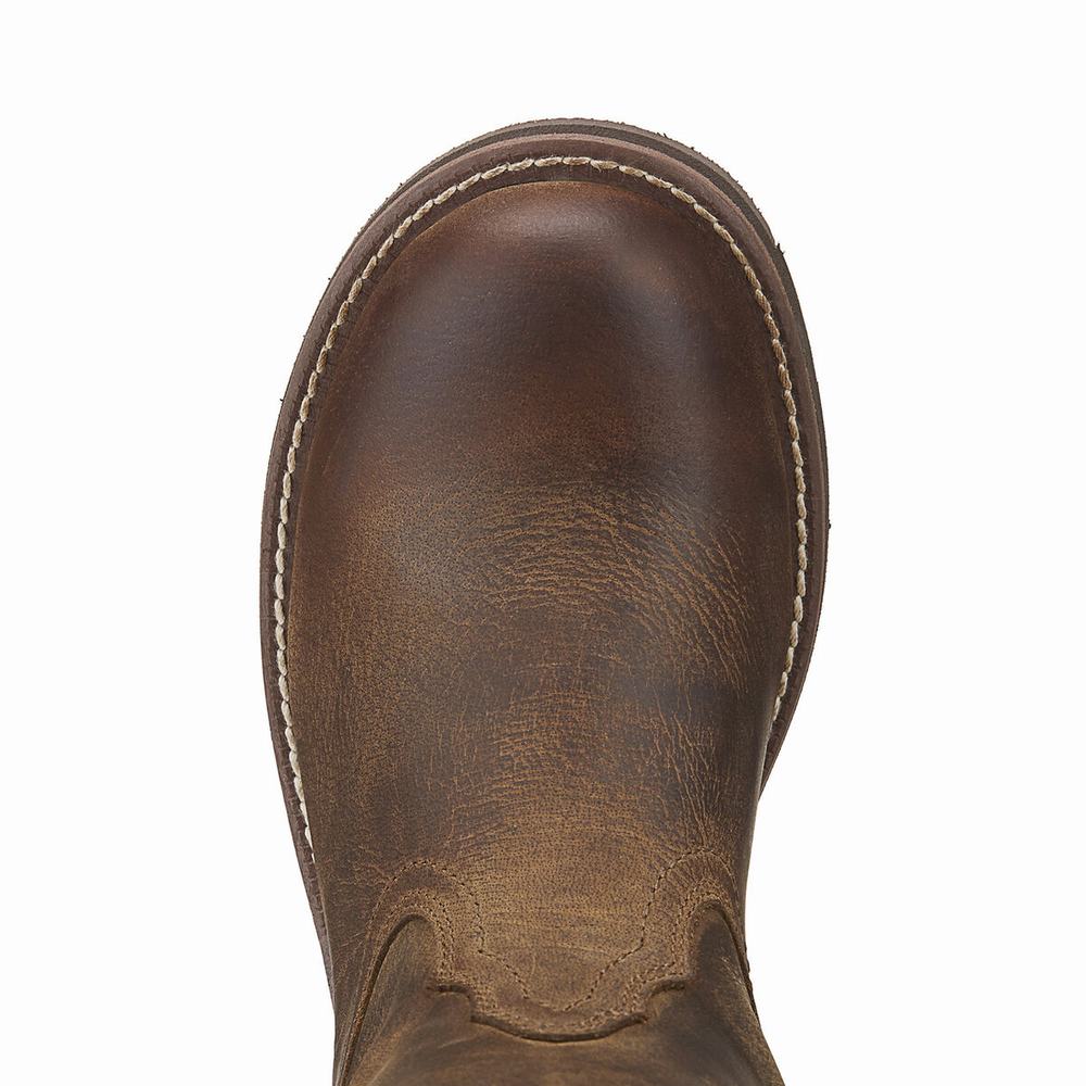 Brown Women's Ariat Unbridled Roper Western Boots | 0437-TGXUD