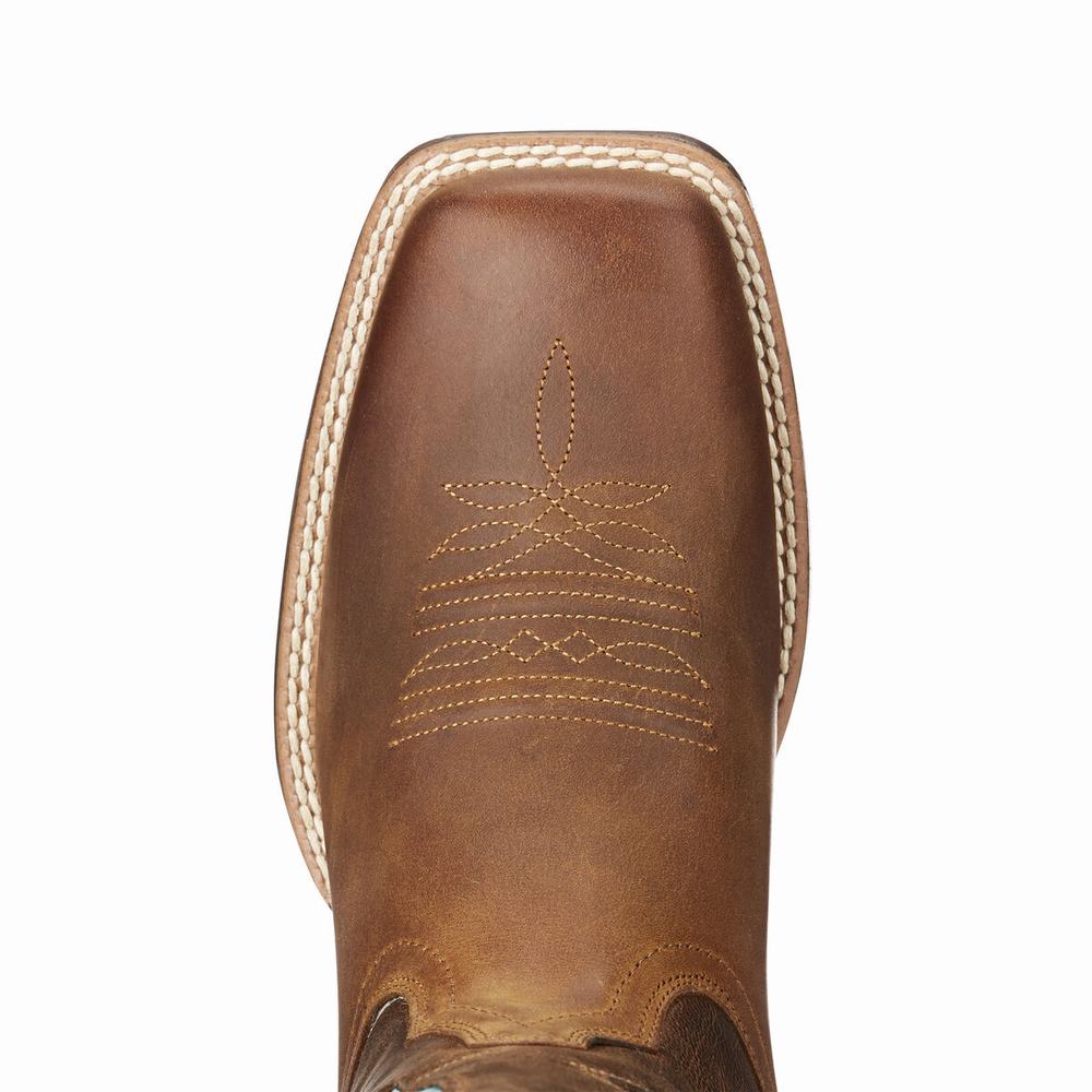 Brown Women's Ariat VentTEK Ultra Western Boots | 6049-CMFJP