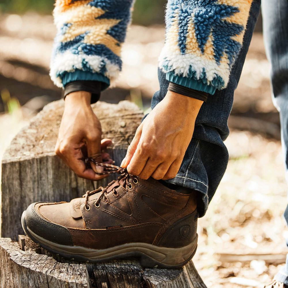 Copper Women's Ariat Terrain Waterproof Hiking Boots | 2981-APLMX