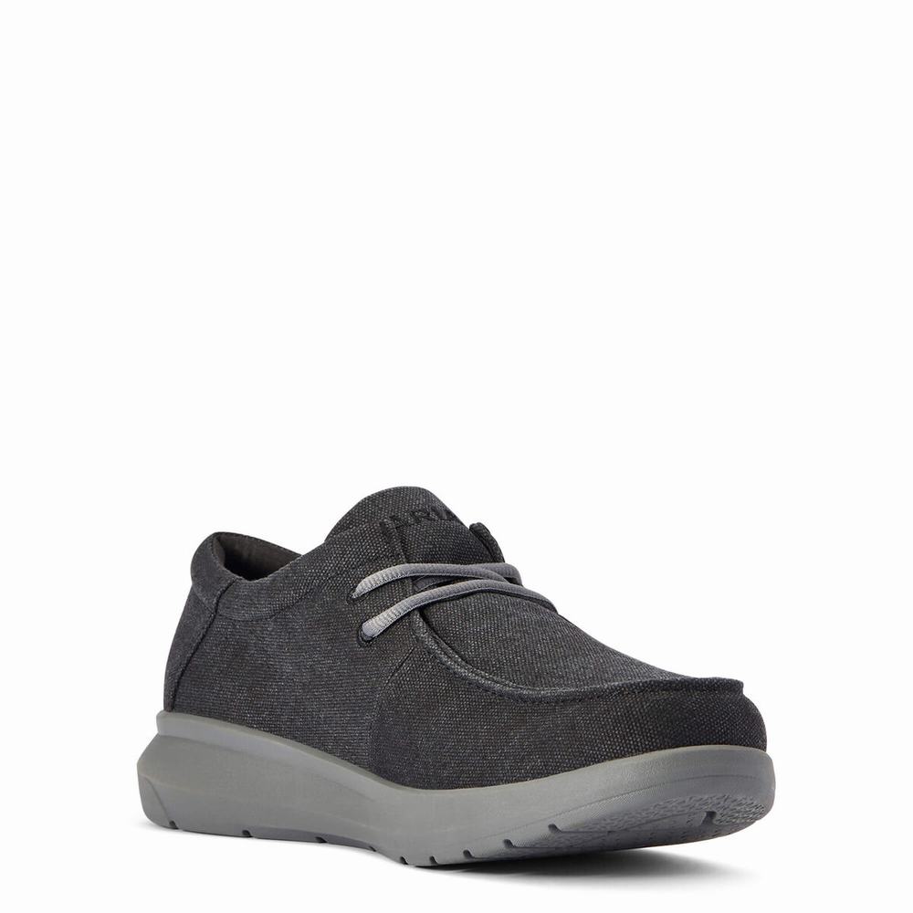 Grey Men's Ariat Hilo Sneakers | 4016-YJSDI