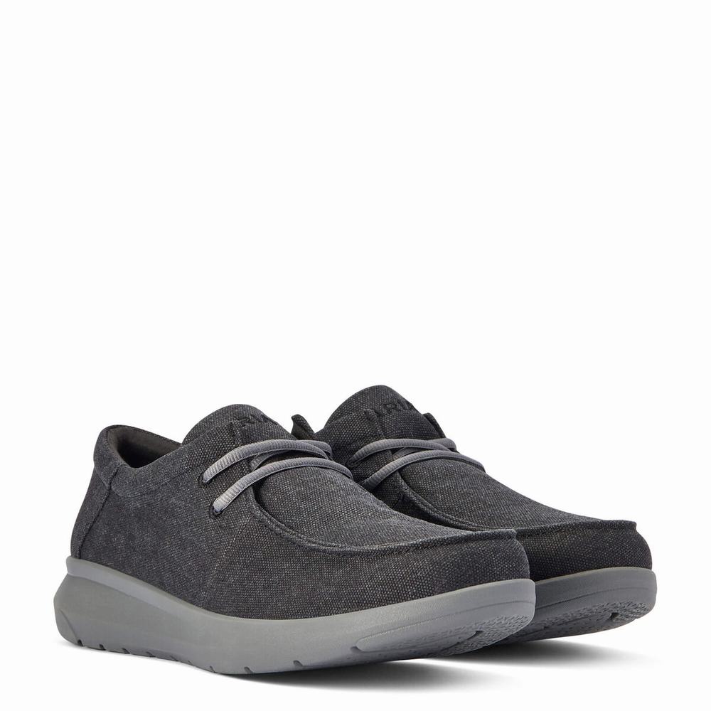 Grey Men's Ariat Hilo Sneakers | 4016-YJSDI