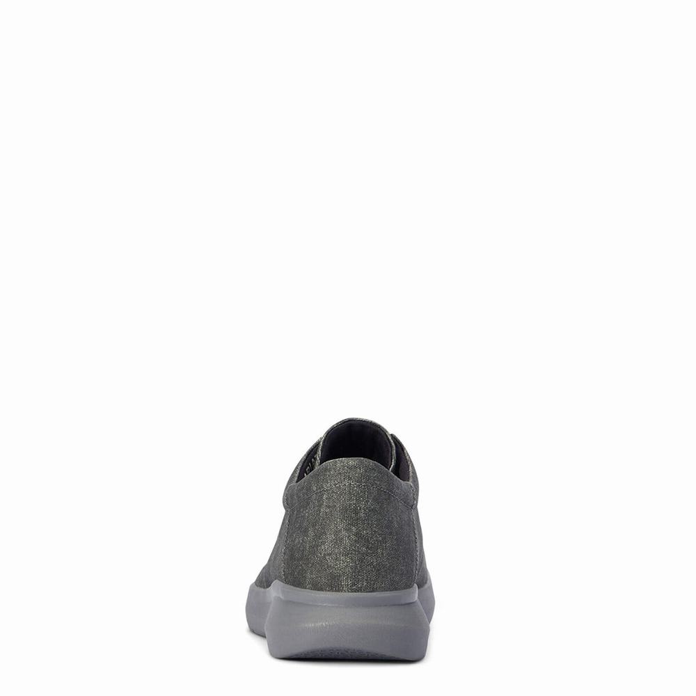 Grey Men's Ariat Hilo Stretch Sneakers | 8925-TBQEV