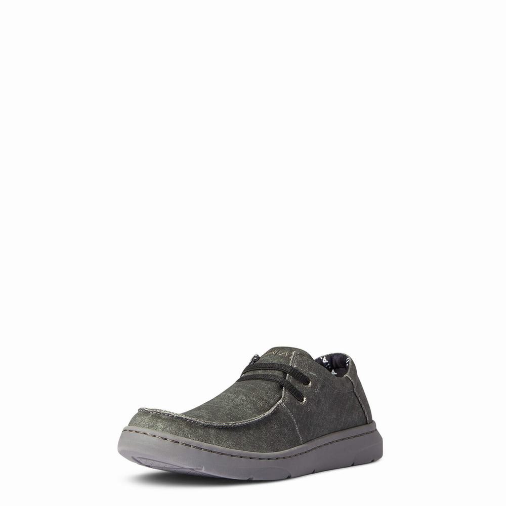 Grey Men\'s Ariat Hilo Stretch Sneakers | 8925-TBQEV