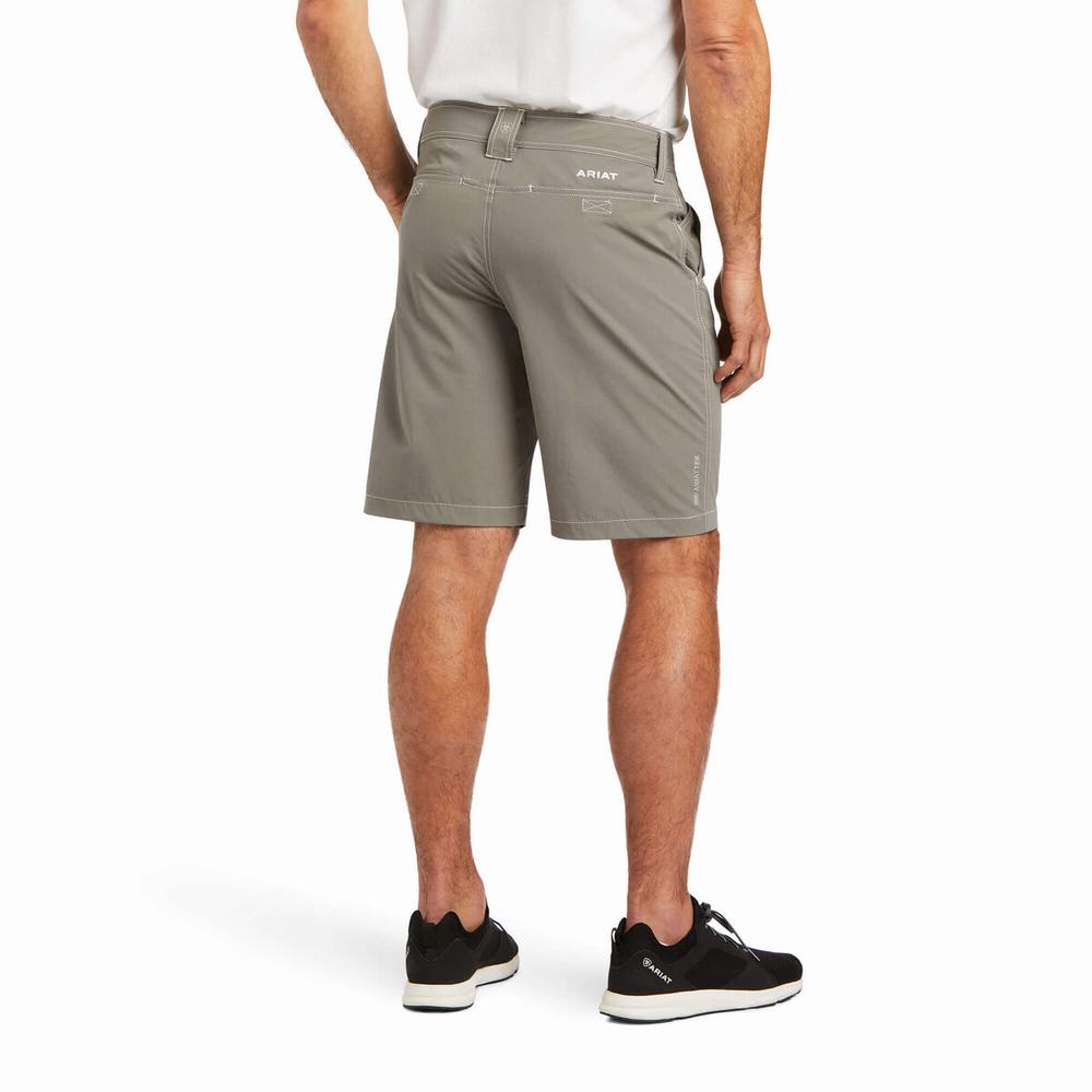 Grey Men's Ariat TEK Pants | 3742-FHXNR