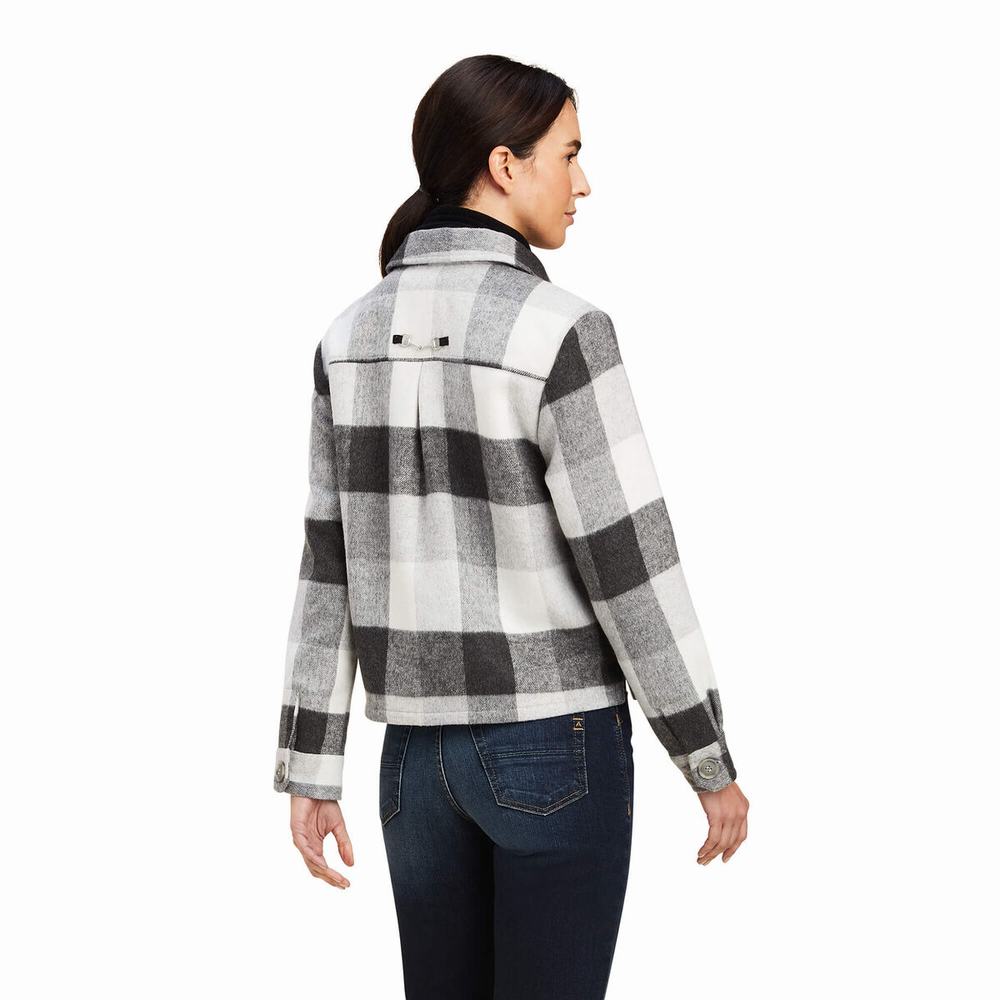 Grey Women's Ariat Ashford Jackets | 7485-ZJHKM