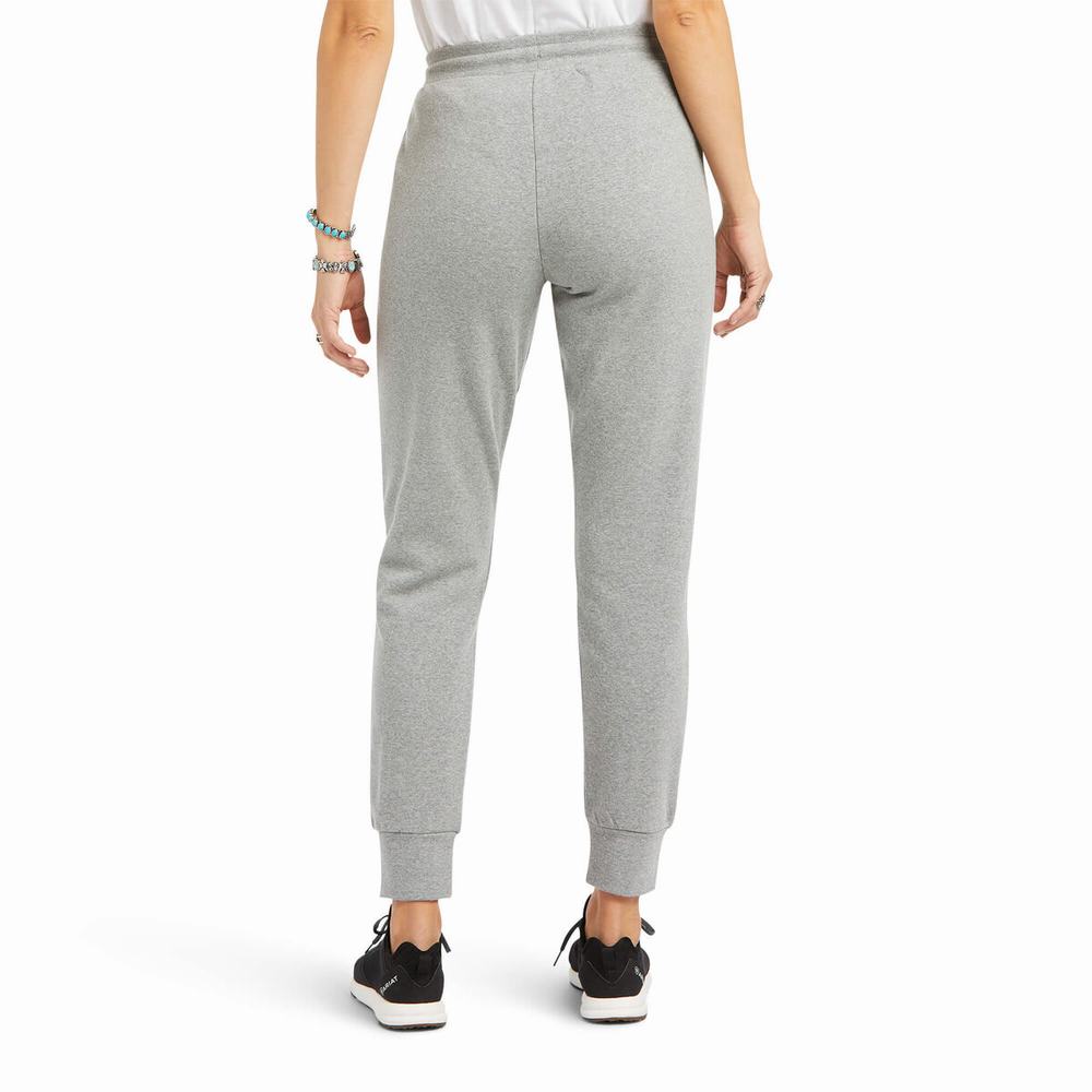 Grey Women's Ariat Pants | 0254-VJNZQ