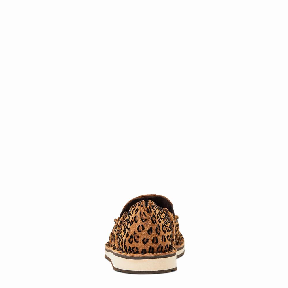 Leopard Women's Ariat Cruiser Sneakers | 4369-EDHKM