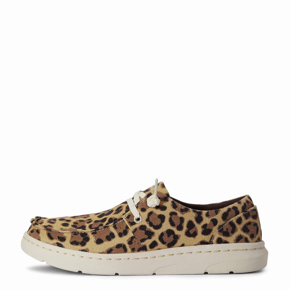 Leopard Women's Ariat Hilo Sneakers | 9173-GDTOI