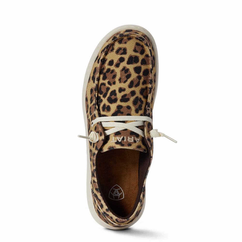 Leopard Women's Ariat Hilo Sneakers | 9173-GDTOI