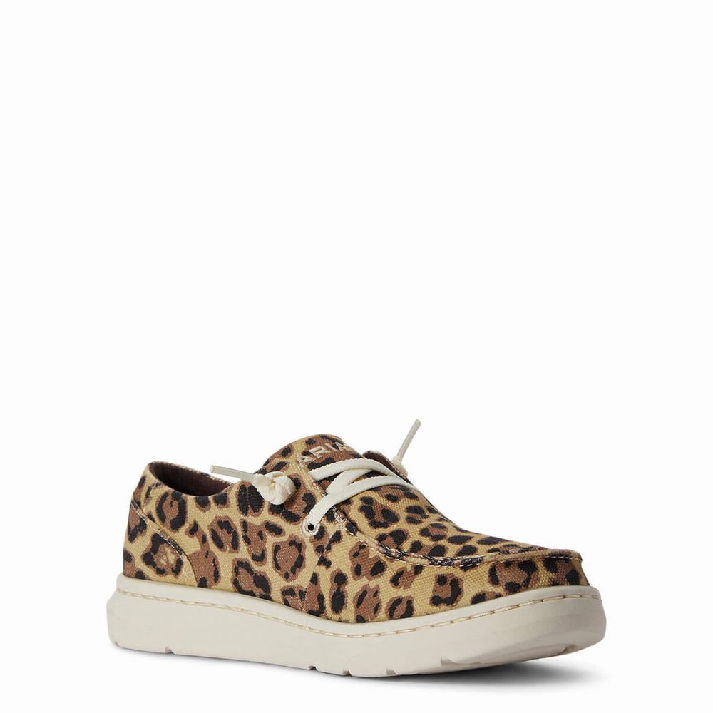 Leopard Women's Ariat Hilo Sneakers | 9173-GDTOI